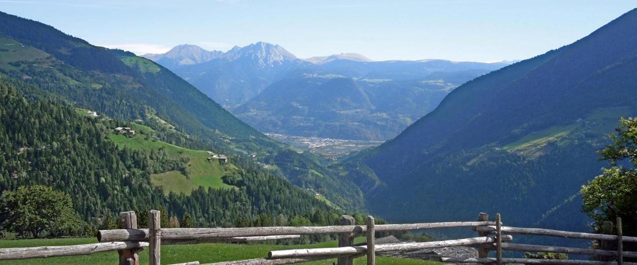 Ferienwohnung Maiernhof Bauernhof Ultental سان بانكرازيو دي أولتيمو المظهر الخارجي الصورة