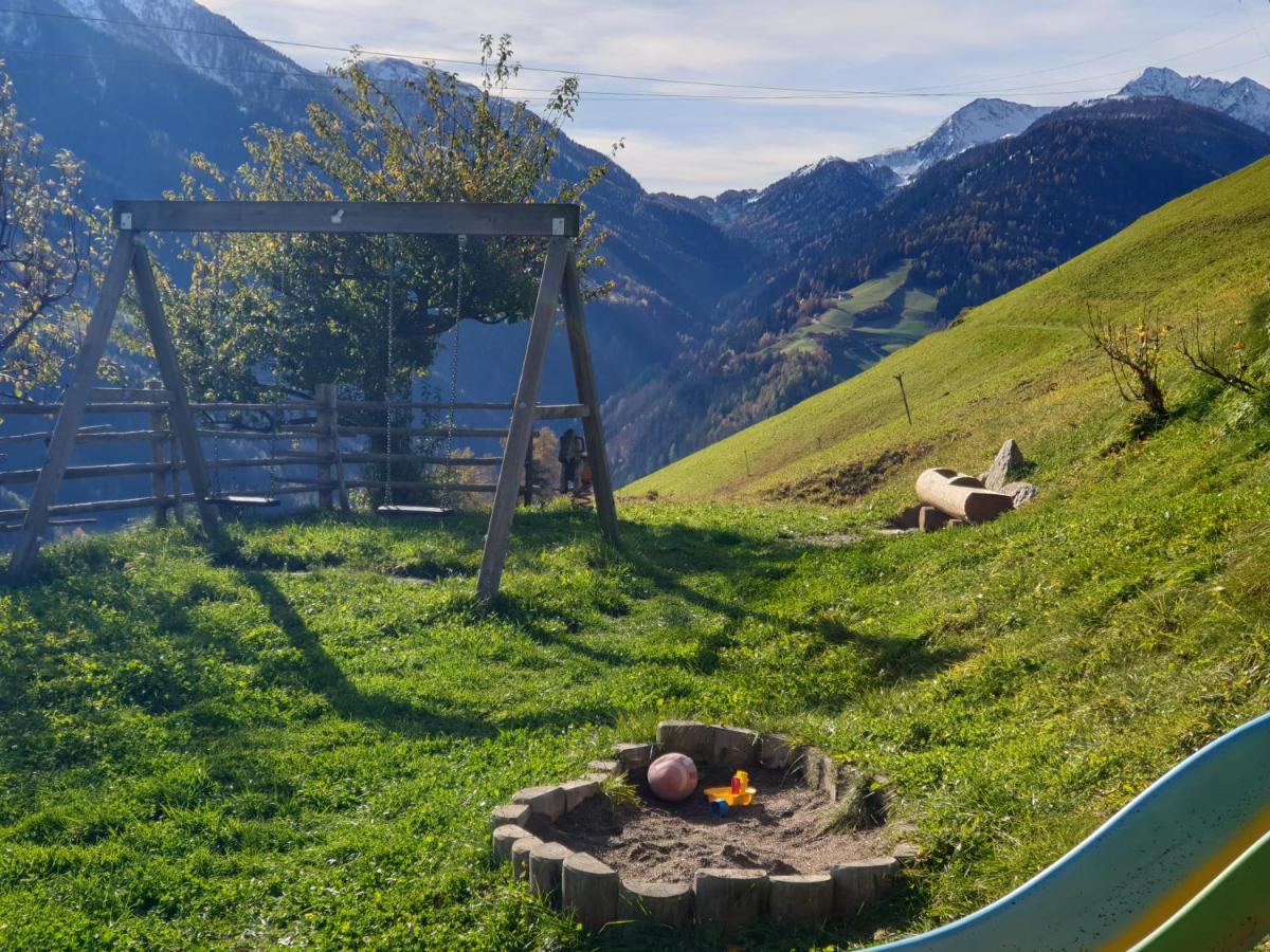 Ferienwohnung Maiernhof Bauernhof Ultental سان بانكرازيو دي أولتيمو المظهر الخارجي الصورة